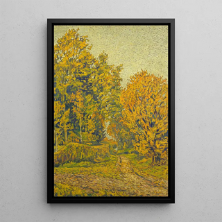 Michel Auguste Colle - Paysage dautomne Baccarat.webp