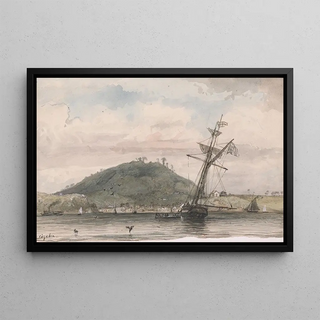 Michel Jean Cazabon - San Fernando and Naparima Hill.webp