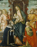 La Vierge et l'Enfant Jésus avec les anges Saintes Paule et Agathe - Michele Ciampanti — näkymä teoksesta