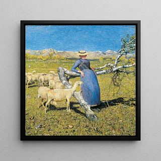 Midi dans les Alpes - Giovanni Segantini