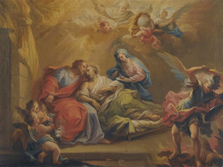 La Mort de saint Joseph - Miguel Parra Abril — näkymä teoksesta