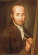 José de Ibarra muotokuva - Miguel Rudecindo Contreras — näkymä teoksesta