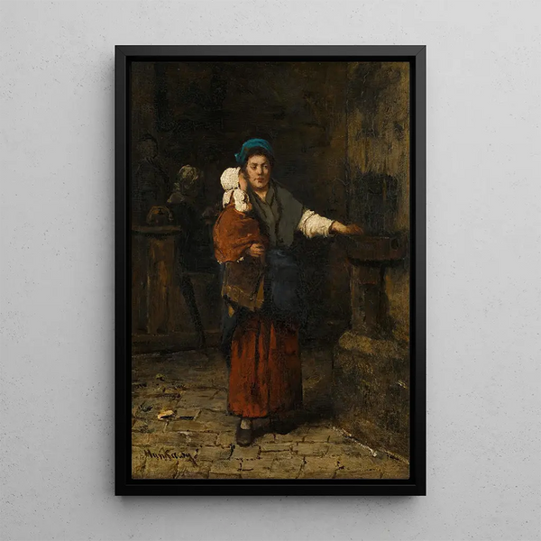 Mihly Munkcsy - Mother and child.webp