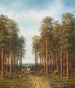 Polku mäntymetsän läpi - Mikhail Konstantinovich Klodt — näkymä teoksesta