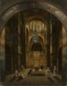 Intérieur de la cathédrale Sainte-Sophie de Kiev - Mikhail Makarovich Sazhin — näkymä teoksesta