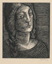 Tête de femme aux longues tresses - Mikuláš Galanda — näkymä teoksesta
