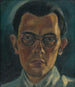 Autoportrait - Mikuláš Galanda — näkymä teoksesta
