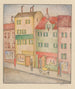 Rue avec une pâtisserie - Mikuláš Galanda — näkymä teoksesta
