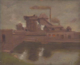 Vieille usine - Milan Thomka Mitrovský — näkymä teoksesta