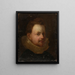 Tête de gentilhomme d'après Van Dyck - Miner Kilbourne Kellogg — kehystetty taideteos seinällä