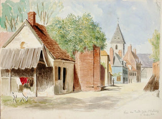 Rue du Puits-Sale, Saint-Valery - Miner Kilbourne Kellogg — näkymä teoksesta