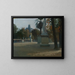 Jardin des Tuileries à Paris - Minerva Chapman — kehystetty taideteos seinällä