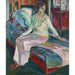 Maalauksen jäljennös malli istuu sohvan päällä - Edvard Munch