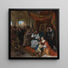 Mooses ja faaraonin kruunu - Jan Steen — kehystetty taideteos seinällä