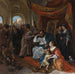 Mooses ja faaraonin kruunu - Jan Steen — näkymä teoksesta