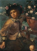 Garçon avec un vase de roses - Mons Bernardo — näkymä teoksesta