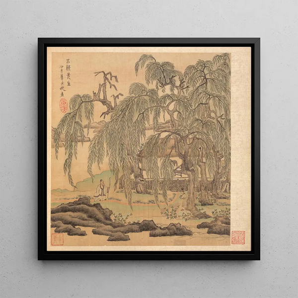 Monsieur Cinq Saules Wuliu Tao Yuanming - Chen Hongshou