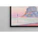 Mont Saint-Michel, auringonlasku – Paul Signac (1897)