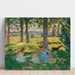 Maalauksen jäljennös Montévrain, la Partie de Campagne - Henri Lebasque