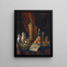 Nature morte avec chope à couvercle - Moritz Mansfeld — kehystetty taideteos seinällä