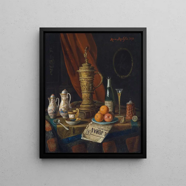 Moritz Mansfeld - Stillleben Mit Deckelhumpen.webp