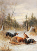 Renard avec des chiens - Moritz Müller II — näkymä teoksesta