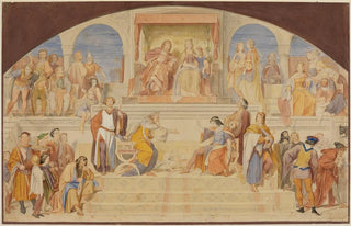 Moritz von Schwind - Der Sngerkrieg auf der Wartburg.webp