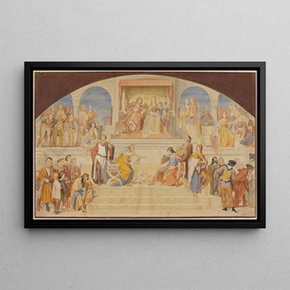 Moritz von Schwind - Der Sngerkrieg auf der Wartburg.webp