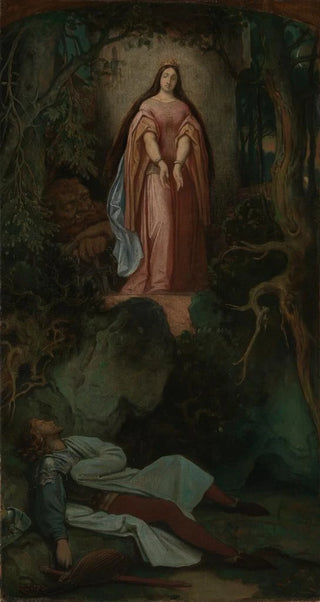 Moritz von Schwind - Der Traum des Ritters.webp