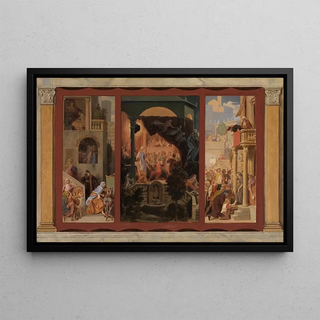 Moritz von Schwind - Draft for the fairy tale of Cinderella.webp