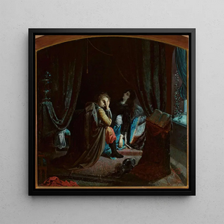Mort de Maria illustration du poème de A Malczewski - Micha Godecki