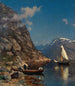 Paysage du fjord - Morten Müller — näkymä teoksesta