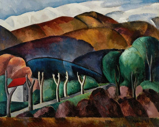 Mose Kisling - Cret vue sur le Canigou.webp