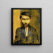 Portrait de Mieczysław Zborowski 1889-1930 - Moïse Kisling — kehystetty taideteos seinällä