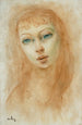 Naisen muotokuva - Moïse Kisling — näkymä teoksesta