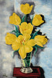 Tulppaanien maljakko - Moïse Kisling — näkymä teoksesta