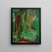 Ville d'Avray - Moïse Kisling — kehystetty taideteos seinällä