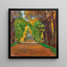Motif du parc Schlopark à Jevisovice - Carl Moll — kehystetty taideteos seinällä