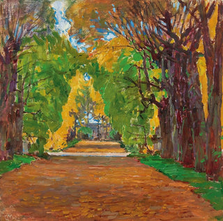 Motif du parc Schlopark à Jevisovice - Carl Moll