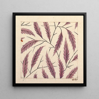 Motif floral pour textile imprimé Pl XLI - Anonyme
