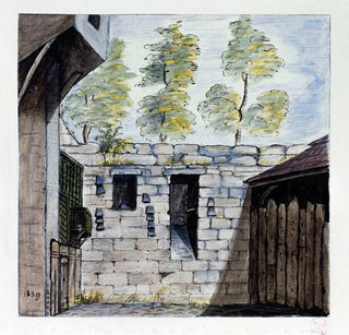 Mur d'enceinte de Philippe Auguste - Alfred Bonnardot