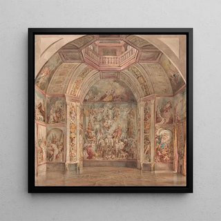 Mur occidental de l'Oranjezaal, Huis ten Bosch, La Haye - Tieleman Cato Bruining