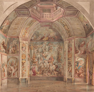 Mur occidental de l'Oranjezaal, Huis ten Bosch, La Haye - Tieleman Cato Bruining
