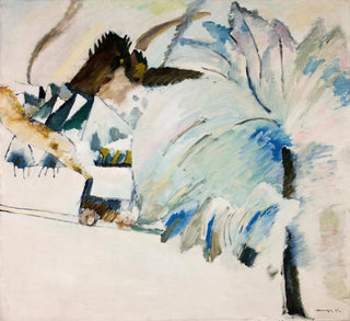 Murnau avec locomotive - Wassily Kandinsky