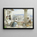 Alhambra-maalaus, Granada, Espanja - Myles Birket Foster — kehystetty taideteos seinällä
