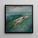 Nageur - John La Farge — kehystetty taideteos seinällä