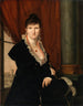 Portrait d'une dame - Nanine Vallain — näkymä teoksesta