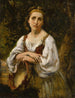 Bohémienne au tambour - Narcisse Virgile Diaz de la Peña — näkymä teoksesta