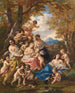 Nymphes et Amours - Narcisse Virgile Diaz de la Peña — näkymä teoksesta
