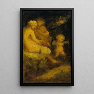NarcisseVirgile Diaz de La Pea - The Education of Cupid.webp